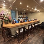 お食事処　萬揚げとん福天 - カウンター席❗️