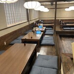 お食事処　萬揚げとん福天 - 座敷席(掘り炬燵)❗️