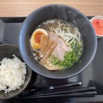 CHINESE DINING 瑞 - 中華蕎麦ランチ【半ライス添え】