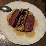 anicca - 黒毛和牛肩肉のステーキ