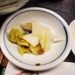 富士見庵 - お新香