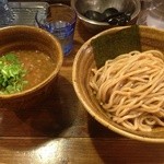 ベジポタつけ麺えん寺 - ベジポタつけ麺、胚芽麺