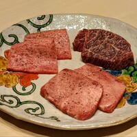 西麻布けんしろう - タン、サガリ、イチボ