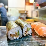 すし富 - 鰻きゅう
      シブく、ぬる燗の進むこと♡