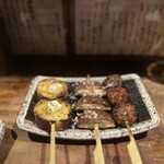 仙太 - 芋バター　椎茸　胡麻つくね