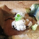 徳山鮓 - 鰻の湯引き