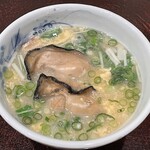 阿寓 - 【お食事】牡蠣雑炊