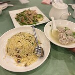 Wing Lai Yuen - 五香牛肉粒炒飯、青椒肉絲