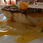 サバティーニ・ディ・フィレンツェ - 【H26.6.28】鱸のオーブン焼き　オレンジ風味の爽やかなウイキョウのソース。