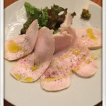 フラットバー - 塩鶏ムネ肉の自家製ハム
      2014.6.30