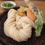 うどん 慎 - 「野菜天ざる」                                2014年5月