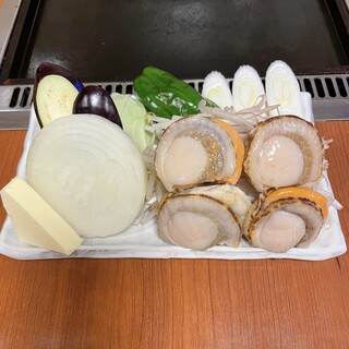 20種類以上の鉄板焼きをご用意しています。