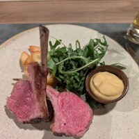 ラステイクス - メインのラムポテトもカリふわ