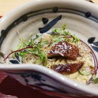 割烹にし田 - うなぎのパスタ