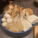 お通しおでん食べ放題 1口手羽先 手羽ヤロウ 新潟駅前店 - 