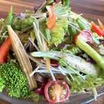 レストランフォレスト - 彩り野菜サラダ（600円）