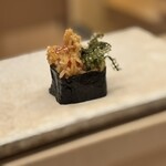 鮨 冨味 - 海ぶどうと長芋・トロたく　巻もの