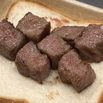 鉄板焼ステーキ 一ッ葉ミヤチク - 