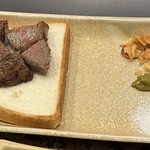 鉄板焼ステーキ 一ッ葉ミヤチク - 