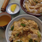 Tokiwa - 親子丼 と きつねうどん