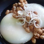 峠の茶屋 - お餅Ｂセット　なっとう