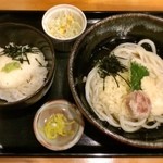 うどん 麦わら - 梅天おろしぶっかけセット