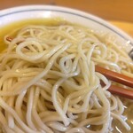 there is ramen - 細ストレート！