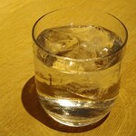 すし酒場 握わい - 薦められて試しに焼酎(米)も飲んた。