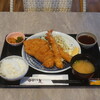 こだわりとんかつ かつ泉 - 料理写真:海老ロースかつ定食(キャベツ大盛)