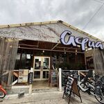 aqua - お店の外観　2025.2