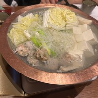豚匠 那覇店 - つくねと豆腐、白菜、白髪ネギ、セロリ