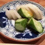 鳥さわ - お新香