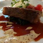 サバティーニ・ディ・フィレンツェ - 【H26.6.28】シェフ・バルディ特選　和牛サーロインのソテー　マスタード風味のソース。