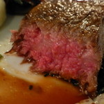 サバティーニ・ディ・フィレンツェ - 【H26.6.28】シェフ・バルディ特選　和牛サーロインのソテー　マスタード風味のソース。