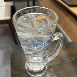 浜焼活貝 いさむ - 芋ソーダ