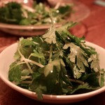 モノポール - 春菊・パクチー・ホワイトセルリーのサラダ