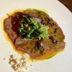 TOKYO Whisky Library - 5th  黒毛和牛／キヌア／卵黄 × 『宮城峡』カイピリーニャ