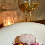 TOKYO Whisky Library - 2nd 薔薇／甘えび/ビーツ × グレンキースDE 水割り