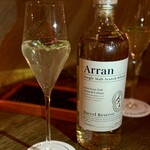 TOKYO Whisky Library - 1st キャビア/ジャガイモ/コンソメ × アランバレルリザーブ/ソーダ