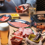 厚切り牛タン 焼肉一心たん助 - 