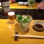 お花のようなシーザーサラダ♪