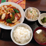 松岸屋 - 酢豚定食