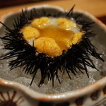 虎白 - 先付 雲丹 白アスパラガスすり流し