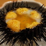 虎白 - 先付 雲丹 白アスパラガスすり流し