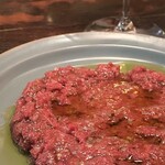 カンティーナ カーリカ・リ - 馬肉のタルタル