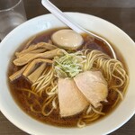 ラーメン 木曜日 - 味玉とメンマトッピングです