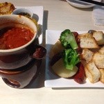 クワトロチンクエ - トマトサルサフォンデュ