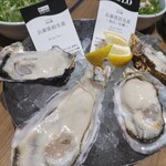 仙台ステーションオイスターバー - 宮城県外の生牡蠣(笑)