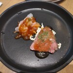 仙台ステーションオイスターバー エスパル仙台店 - 前菜 カルパッチョ 牛肉タリアータ