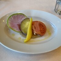 トラットリア グランボッカ - 季節野菜のバーニャカウダ